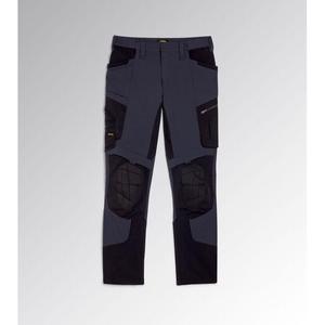 Pantalón Diadora Performance Evolution Gris, Corte Regular, Costuras Soldadas, Ropa de Seguridad para Fábrica/Taller, Talla L - Product Image 1