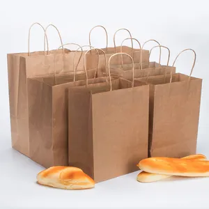 Wholesale Custom Printed Brand Logo Pattern Luxury Clothing Retail Jeweller Gift Shopping Kraft Paper Bag With Handles