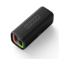 Altavoz Bluetooth Inalámbrico con Modo de Colores, Bajos Profundos, Portátil para Exteriores