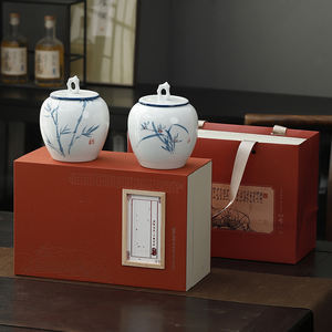Vente en gros de boîtes en papier magnétiques <span class=keywords><strong>pour</strong></span> cadeaux alimentaires avec pot en céramique tasses décoratives personnalisées vases en céramique et en <span class=keywords><strong>porcelaine</strong></span> boîte en papier cadeau - Product Image 5