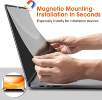 Magnetische Privacy Screen Protector voor MacBook Pro/Air 13-16 inch, 9H hardheid, PET, anti-kras, anti-blauw licht, afneembaar
