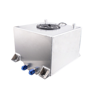 Réservoir de pile à combustible de 20L avec capteur Réservoir de surtension d'<span class=keywords><strong>essence</strong></span> universel en aluminium de 5 gallons pour tampon supplémentaire pour la course de véhicules - Product Image 2