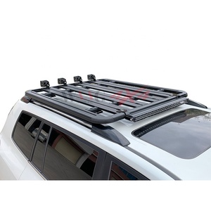 Phụ kiện bên ngoài nhôm thanh ngang phẳng Roof Rack cho TOYOTA LAND CRUISER <span class=keywords><strong>90</strong></span> Series trên mái nhà vận chuyển hàng hóa - Product Image 2