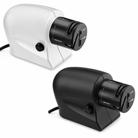 Vente flash - Affûteur de couteaux électrique professionnel portable 3 en 1 multifonctionnel - Affûteur de ciseaux et de tournevis pour chef de cuisine