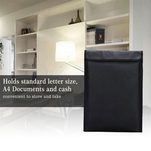 Wholesale Waterproof and Fireproof File Folder <b>Bag</b> Safe Storage for Filing Products - Product Image 5