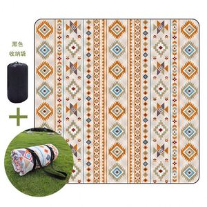เสื่อปิกนิกขนาดใหญ่ 2*3 เมตร พับได้ หนาพิเศษ พกพาสะดวก กันน้ำ กันความชื้น ด้านหลังเคลือบอลูมิเนียม สำหรับกิจกรรมกลางแจ้ง ชายหาด ตั้งแคมป์ - Product Image 1