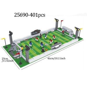 Crea Tu Propio Campo de Fútbol con Figuras Pequeñas, 401 Piezas/269 Piezas/261 Piezas, Juego de Bloques de Construcción, el Mejor Regalo para los Fanáticos del Fútbol - Product Image 5