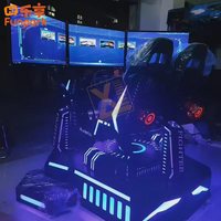 Simulador de Realidad Virtual con Rotación de 360 Grados, Máquina de Juegos de Realidad Virtual, Dispositivo de Entretenimiento que Funciona con Monedas para Áreas de Juego Interiores