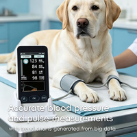 Tensiomètre vétérinaire portable BLUEWORTH VE4D à écran tactile rechargeable et durable pour chiens et chats