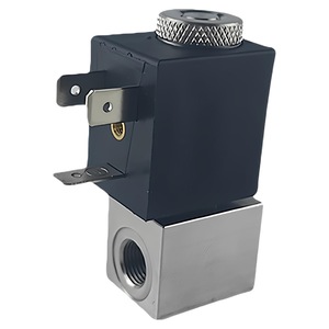 Vanne solénoïde en acier inoxydable 3011-A2 G1-8 double normalement fermée électro-pneumatique pour milieux à température normale - Product Image 1