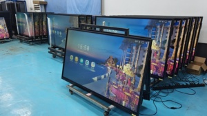 65 75 86 inch thông minh bảng tương tác bút từ tính bảng trắng màn hình bảng kỹ thuật số với xây dựng trong chiến thắng hoặc hệ thống Android - Product Image 3