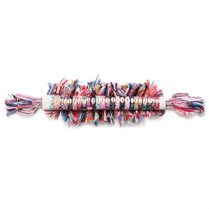 Bracciale intrecciato Pulsara Tubo con conchiglia multicolore, stile bohémien, regalo unisex, gioielli, 24 pezzi, Rif. 47150 - Product Image 1