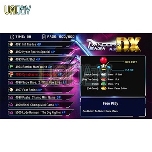 Retro trò chơi video USA giao diện điều khiển Pandora Saga DX dx2 5000 Arcade Máy JAMMA đồng xu chấp nhận khả năng tương thích CRT VGA 3P - Product Image 4