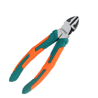 Pince multifonctionnelle universelle pour électriciens, qualité industrielle 55 #   Pince coupante diagonale à long bec en acier au carbone
