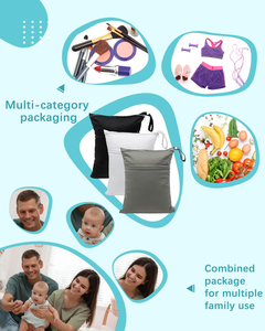 Organisateur d'eau et de séchage réutilisable sac de voyage imperméable et réutilisable personnalisé Gym sacs de sport double poche pour bébé couche lavable maillot de bain - Product Image 5