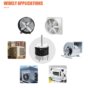 1/4-1/2HP 1075rpm tốc độ thay thế quạt công nghiệp lò quạt động cơ EC động cơ - Product Image 3