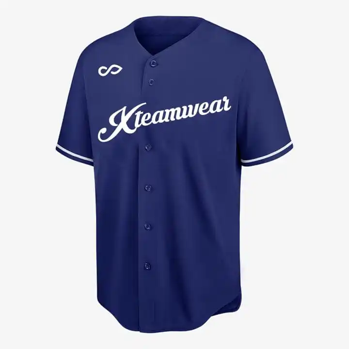 Colore personalizzato nero e blu bambini adulti sublimati Team USA maglie da Baseball