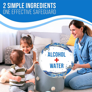 Toallitas Húmedas con 75% de <span class=keywords><strong>Alcohol</strong></span>, 4 Paquetes Suaves, 320 Unidades, Desinfectante de Manos Premium sin Perfume para Viajes, Antibacterianas, OEM/ODM - Product Image 3
