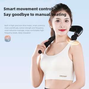 Nouveau marteau de massage corporel complet <span class=keywords><strong>pas</strong></span> <span class=keywords><strong>cher</strong></span> avec 9 modes, batterie intégrée et contrôle de la minuterie pour la relaxation musculaire et le soulagement des douleurs dorsales - Product Image 2