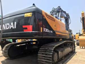 Excavadora de cadenas Hyundai 330LC-9S de 33 toneladas, importada de Corea, de segunda mano, con bomba y caja de cambios de alta eficiencia para construcción - Product Image 4