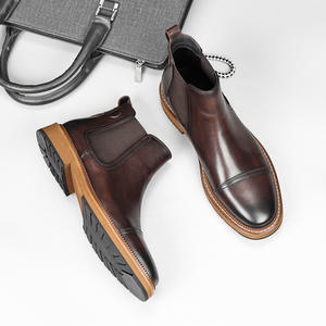 Nouvelles Chaussures Oxford en Cuir Imperméables Artisanales de Luxe Décontractées Britanniques pour Hommes, Modèle Evergreen, à Enfiler, Formelles, pour Mariage et Bureau - Product Image 4