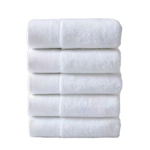 Ensemble de 4 serviettes de bain de luxe ultra douces en coton, très absorbantes, séchage rapide, compressées, pour hôtels, tissées, en peluche - Product Image 1