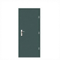 Porte d'entrée ignifugée moderne avec surface finie pour usage hôtelier, résidentiel et commercial