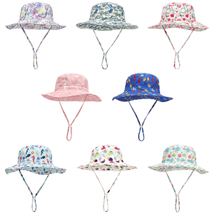 Chapeaux <span class=keywords><strong>Bob</strong></span> d'été en coton pour bébé, Panama pour enfant, pare-soleil d'été - Product Image 6