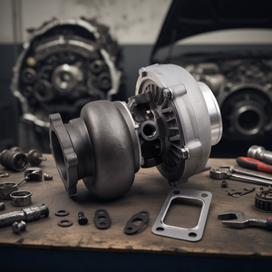 Compresseur universel Turbo GT30 anti-surpression 0.82 T3 4 boulons pour systèmes de moteur de tuning Modèle D0100HPI89A pour GT3037 GT3076 - Product Image 2