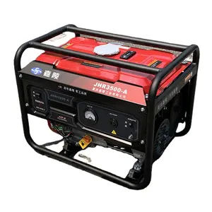 Venta caliente 6KW Generador diésel súper silencioso de China Fabricación 3KVA Generador de gasolina eléctrico portátil 220V Voltaje nominal