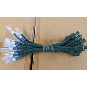 2*0.7mm2 Trắng loạt mở rộng cáp LED String ánh sáng kết nối + Led dây ánh sáng 13 mét kết nối - Product Image 2