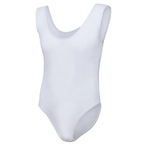 Basic ballet leotard vest, professional <b>bodysuit</b>, adult women's dance gymnastics suit, tight-fitting clothes - Product Image 5