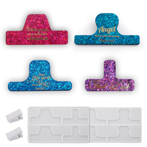 Herramientas para Hacer Moldes de Silicona para Resina Epoxi, Clips de <span class=keywords><strong>Cola</strong></span> de Gato, Clips de Papelería, Clips de Oficina - Product Image 5