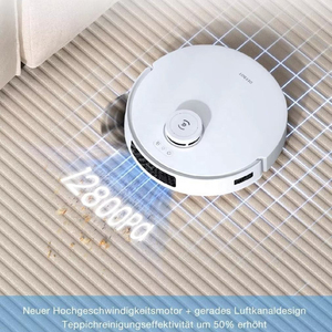 ECOVACS T30C Robotic Vacuum Cleaner with OMNI Station, Auto-Empty & Hot Water Mop Wash, for Home/Office/Garage - Product Image 6