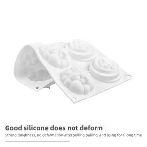 Molde de Silicona Antiadherente y Libre de BPA de 8 Cavidades con Forma de Nube 3D de MUYULINS Factory, para Decoración de Pasteles y Mousses - Product Image 3