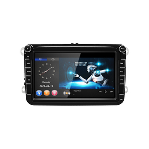 หน้าจอสัมผัส HFMidia Android14 ขนาด 8 นิ้ว แบบ 2Din สำหรับรถยนต์ VW Polo Golf Passat Jetta เครื่องเล่นวิดีโอวิทยุในรถยนต์ ระบบมัลติมีเดีย พร้อมระบบนำทาง GPS - Product Image 1