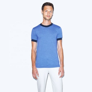 T-Shirt manches courtes col ras du cou pour homme, modèle basique, grande taille, avec épaules tombantes, 100%, en coton - Product Image 1