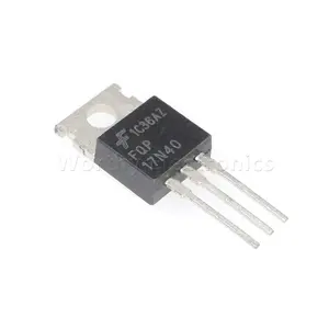 विद्युत उपकरणों MOSFET ट्रांजिस्टर 400V करने के लिए-220 FQP17N40 16A