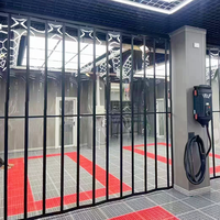 Dalles de sol en plastique emboîtables pour garage, ventilées, modulaires, en PVC, pour drainage