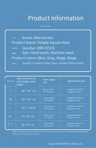 Toptan lüks su geçirmez ultra yumuşak yaz Pet köpek yatağı dikdörtgen Pet yatak yıkanabilir köpek yatağı - Product Image 2