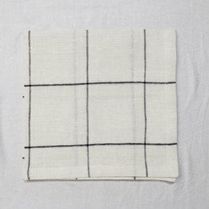 Elegant Stripe 100% <b>Linen</b> Customizable Sustainable Napkins Handmade High Quality Eco-Friendly Printed Modern Dinners Special - Product Image 1