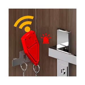 Cerraduras de enchufe de puerta de seguridad de metal de fácil instalación, dispositivo anticolisión para hoteles, niñas que viven solas, topes de puerta de apertura de puerta interior - Product Image 4