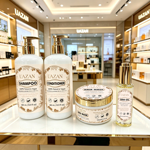 Shampooing et après-<span class=keywords><strong>shampoing</strong></span> <span class=keywords><strong>pour</strong></span> cheveux bouclés unisexes, sans sulfate, biologiques, marque privée, formule démêlante douce <span class=keywords><strong>pour</strong></span> cheveux secs et crépus - Product Image 2