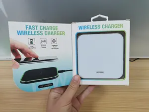 Meilleur vendeur 2023 produits de livraison directe chargeur sans fil pour téléphone Portable 15w chargeur rapide sans fil pour iphone