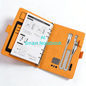 สมุดบันทึกอัจฉริยะ AI ปกหนัง PU 80 แผ่น พร้อมโลโก้สั่งทำพิเศษ สำหรับเป็นของขวัญธุรกิจและองค์กร - Product Image 4