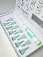 Boîte à stylos magnétique de luxe pour cosmétiques et parfums, insert en EVA pour emballage de soins de la peau, emballage de stylos injectables durable et résistant à l'eau