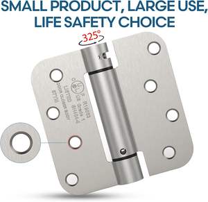 С закругленной вершиной для самозакрывающиеся Heavy Duty с торсионной пружиной петли - Product Image 3