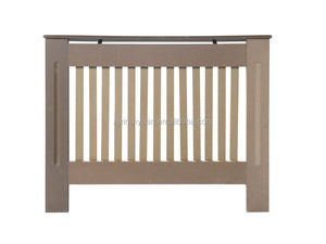 Vente en gros tailles personnalisables couvercle <span class=keywords><strong>de</strong></span> <span class=keywords><strong>radiateur</strong></span> moderne MDF peint grille à lattes étagère supérieure bois moyen - Product Image 4