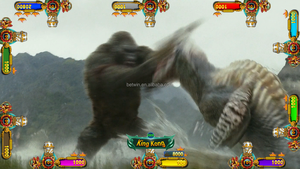 Godzilla 2 King of the Monsters Video Game Machine 10ผู้เล่นเกมตกปลา - Product Image 2