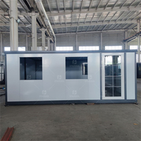 Maisons Modulaires de Luxe Chinois Facile à Monter à 3 Chambres, Maisons Préfabriquées Conteneur